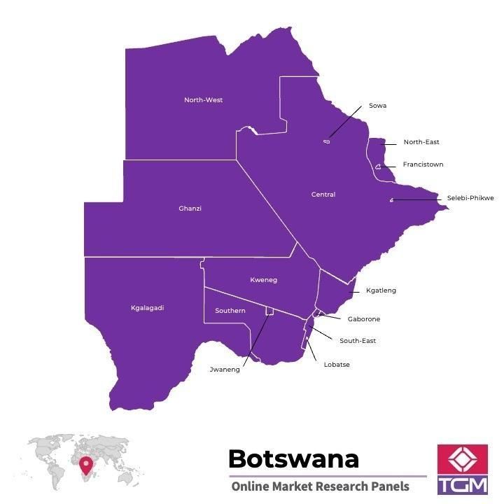 منصة عبر الانترنت في بوتسوانا
