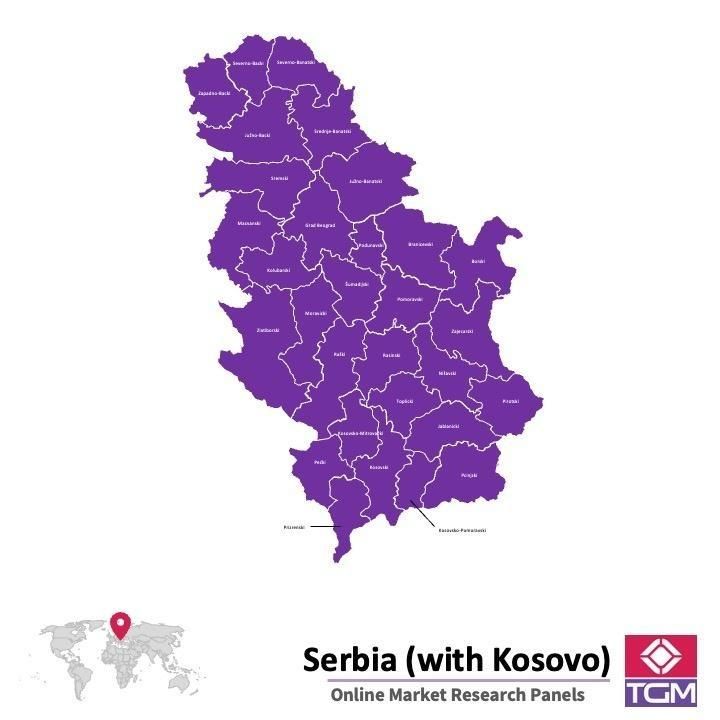 منصة عبر الانترنت في صربيا