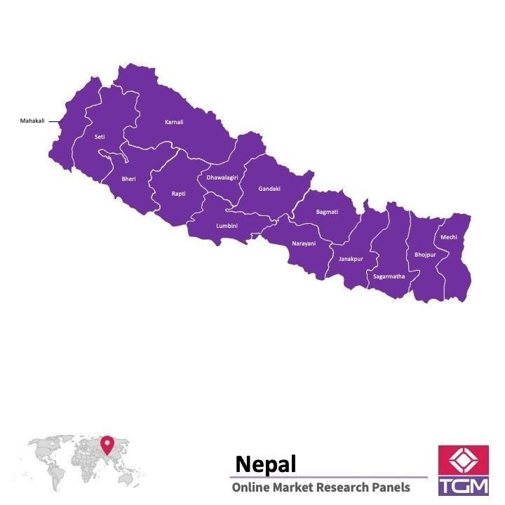 منصة عبر الانترنت في نيبال
