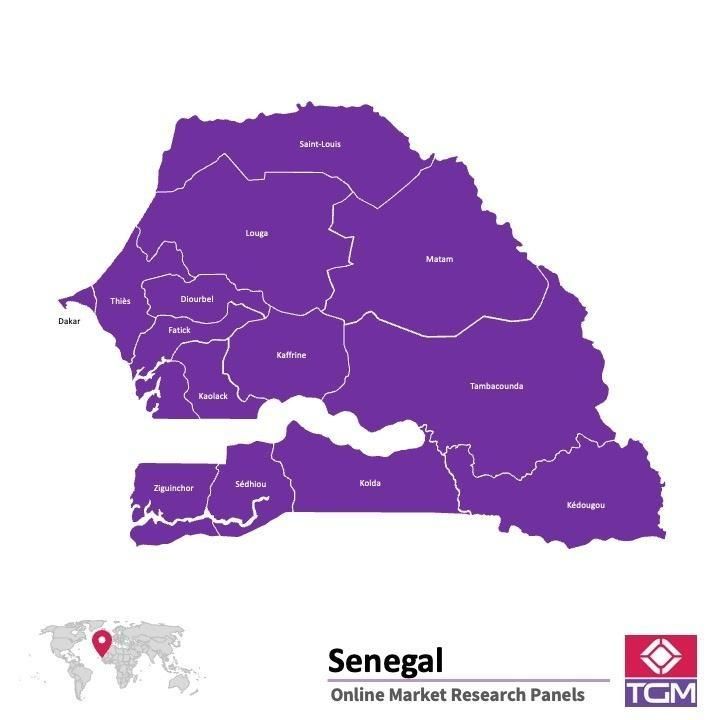 منصة عبر الانترنت في السنغال
