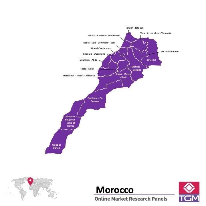 منصة عبر الانترنت في المغرب